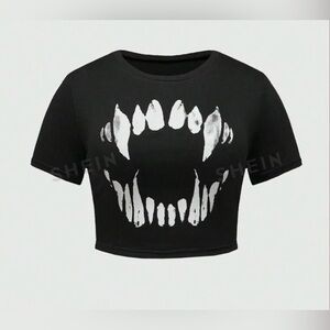 Vampire bite Crop top
